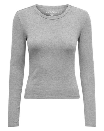 LIGHT GREY MELANGE