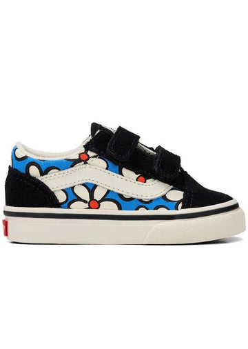 PAINTED FLORAL BRIGHT AZURE