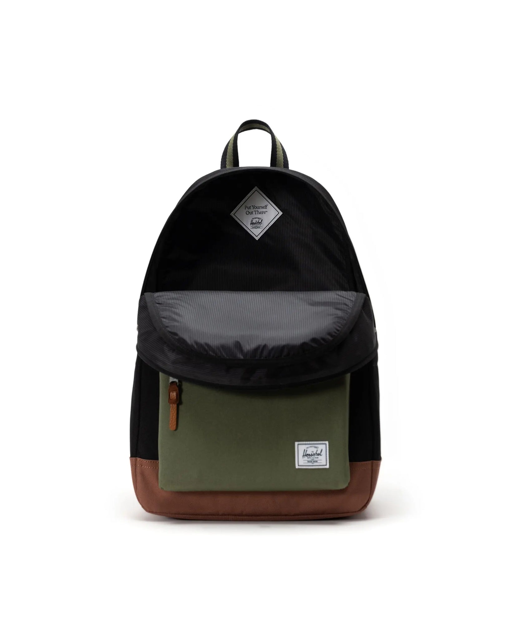 HERITAGE BLACK/FOUR LEAF CLVR/SDDLE BRN  24L