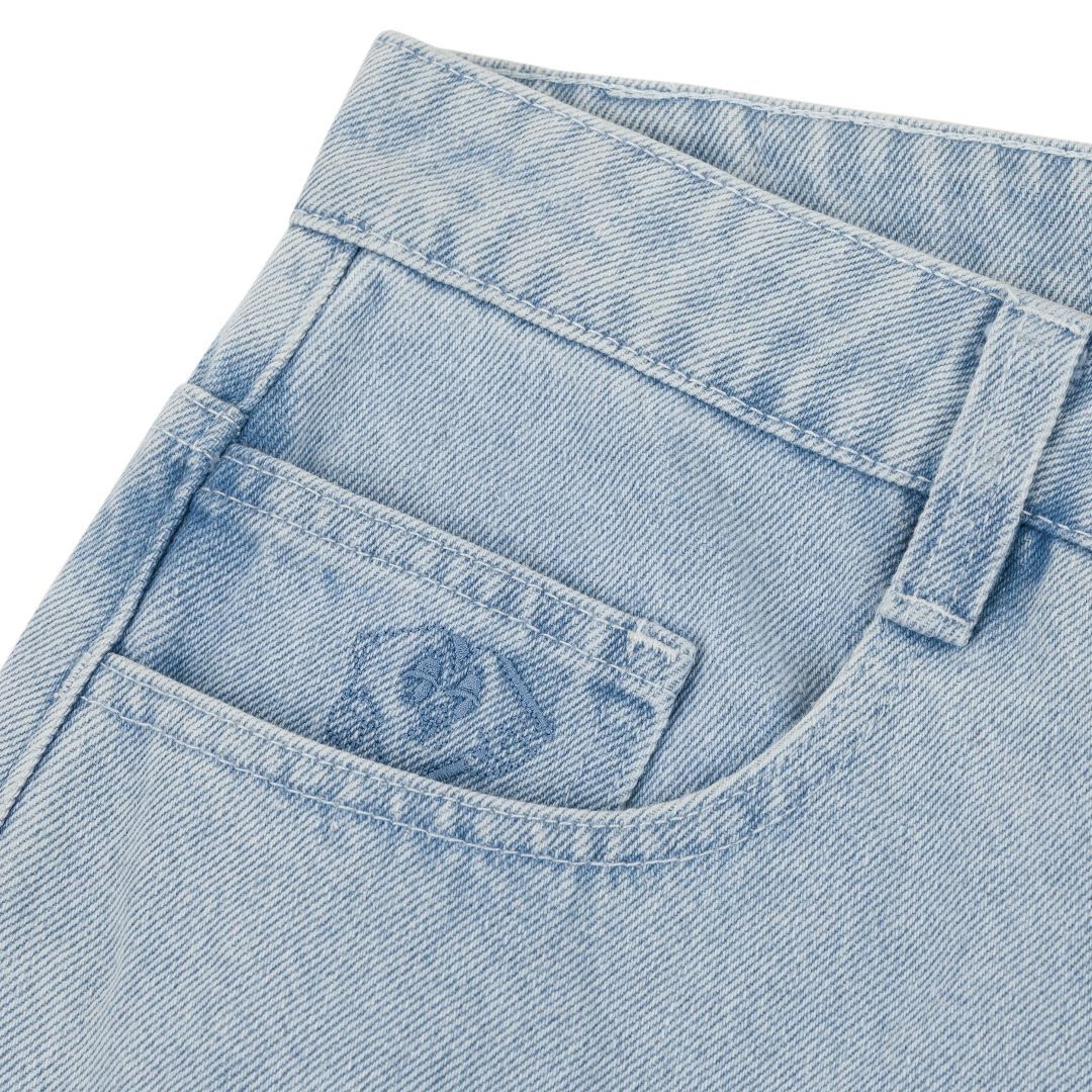 5 POCKET DENIM PANTS - MEDIUM INDIGO WASH