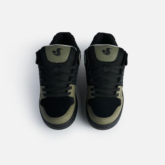 BURNT OLIVE BLACK VAPOR BLUE NUBUCK