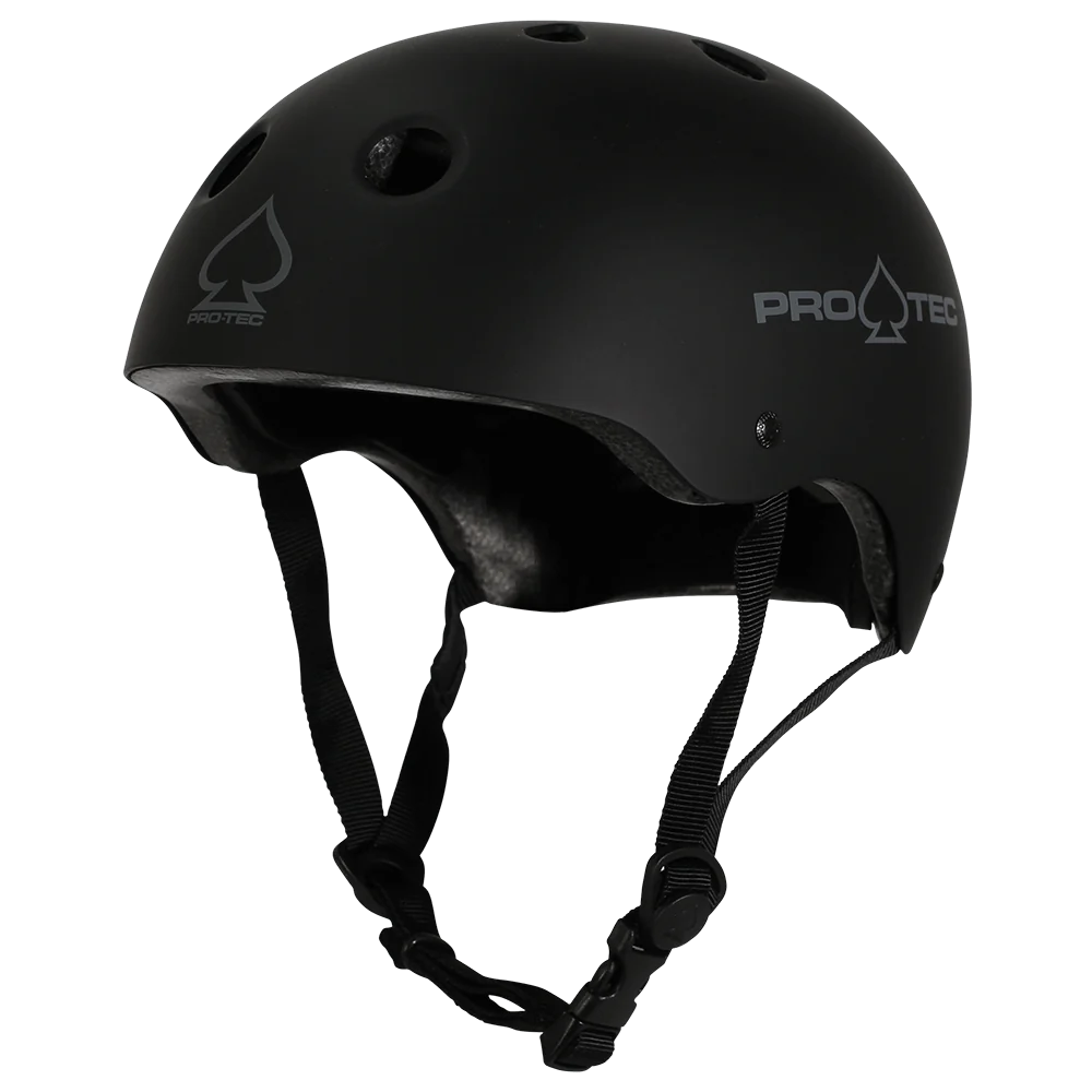CLASSIC SKATE HELMET -MATTE BLACK