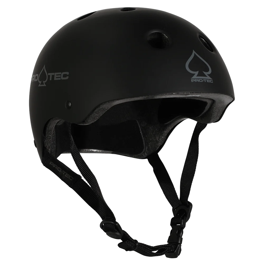 CLASSIC SKATE HELMET -MATTE BLACK