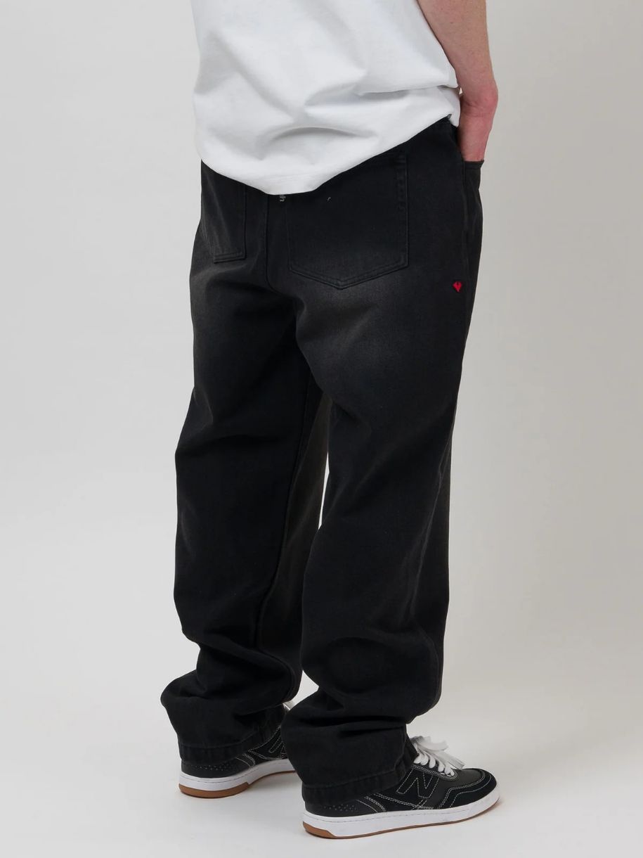 5 POCKET DENIM PANTS - LIGHT INDIGO WASH