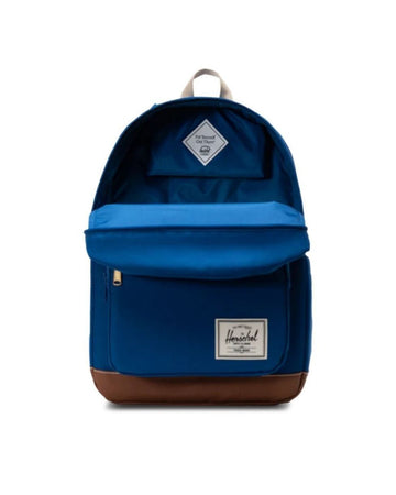 TRUE BLUE/TAN/WHITE STITCH