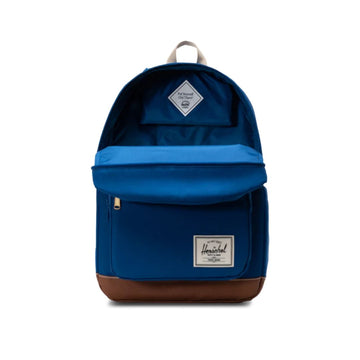 TRUE BLUE/TAN/WHITE STITCH