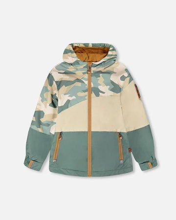 GREEN CAMOUFLAGE PRINT
