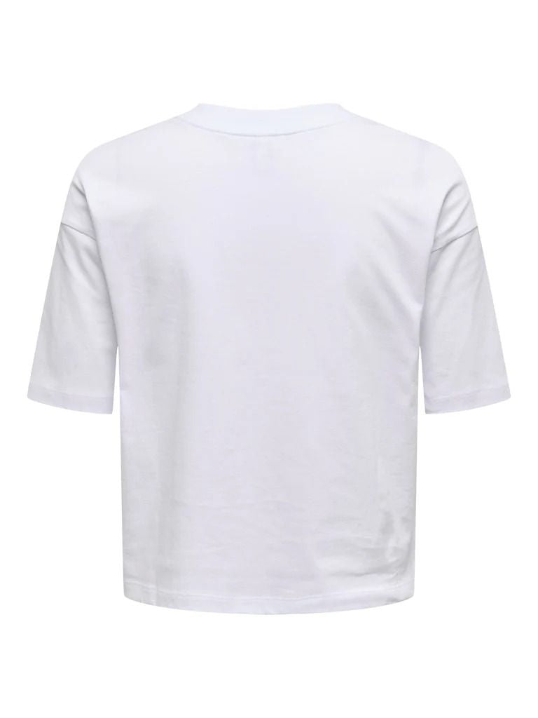 BRIGHT WHITE PRINT COWBOY BOOT