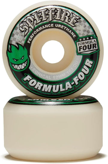 SPITFIRE FORMULA FOUR 101A , CONICALGREEN, 52MM