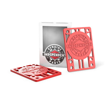 RED 1/8IN SKATE RISERS