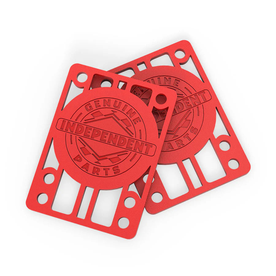 RED 1/8IN SKATE RISERS