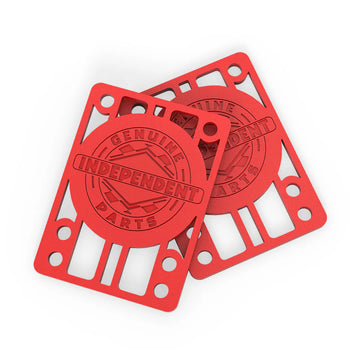 RED 1/8IN SKATE RISERS