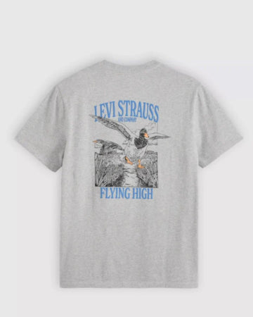 FLYING HIGH MIDTONE HEATHER GREY