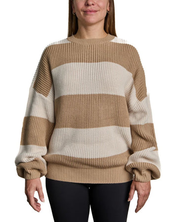 AOP64 CREAM & CREAM STRIPES