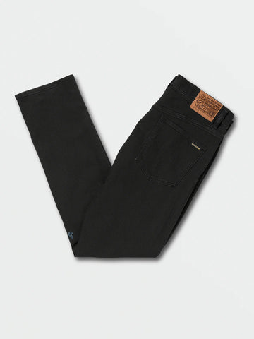 VORTA SLIM FIT JEANS - BLACK OUT