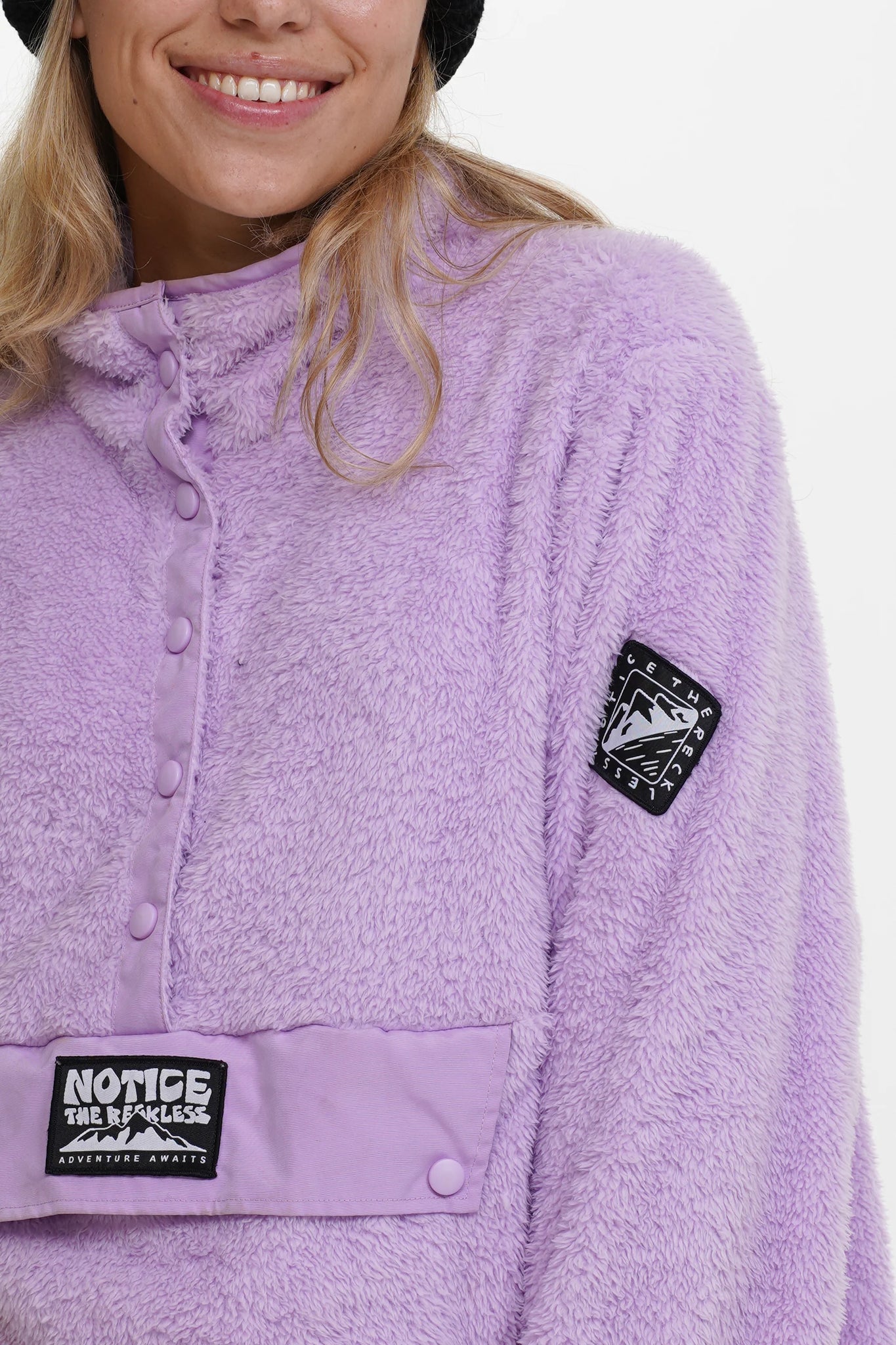LILAC FLUFFY FLEECE
