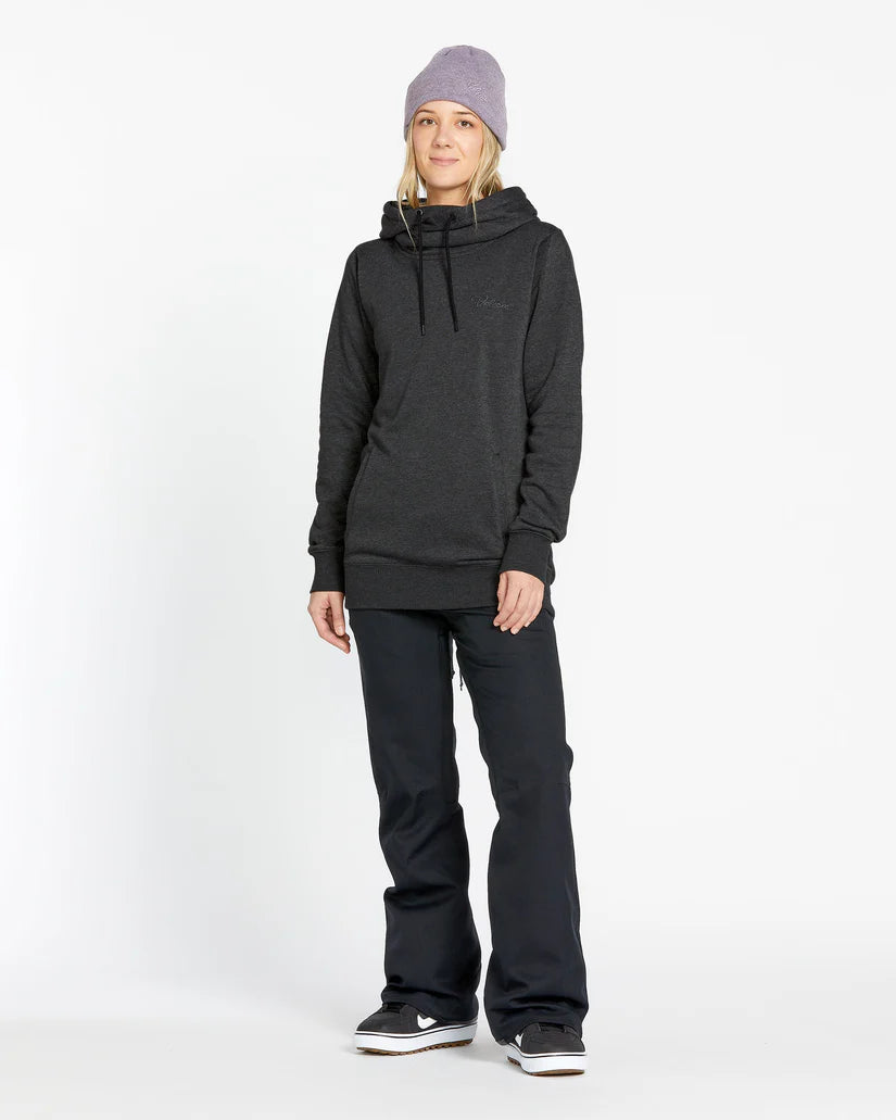 TOWER PULLOVER FLEECE  - BLACK