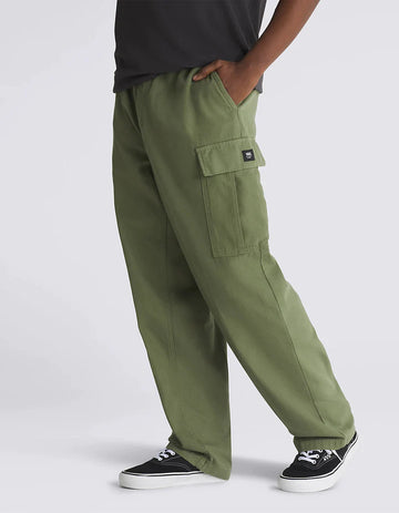 RANGE CARGO BAGGY TAPERED ELASTIC PANTS