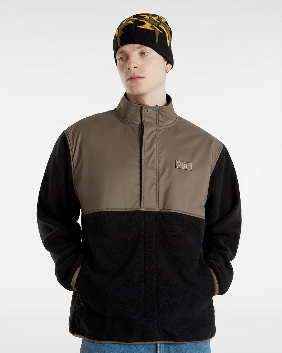 RANFORD POLAR FLEECE LOOSE HALF-ZIP PULLOVER