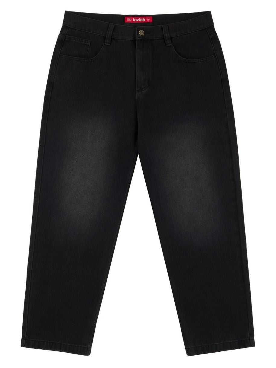 5 POCKET DENIM PANTS - LIGHT INDIGO WASH