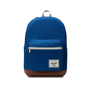 TRUE BLUE/TAN/WHITE STITCH