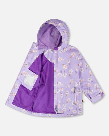 PURPLE DAISY PRINT