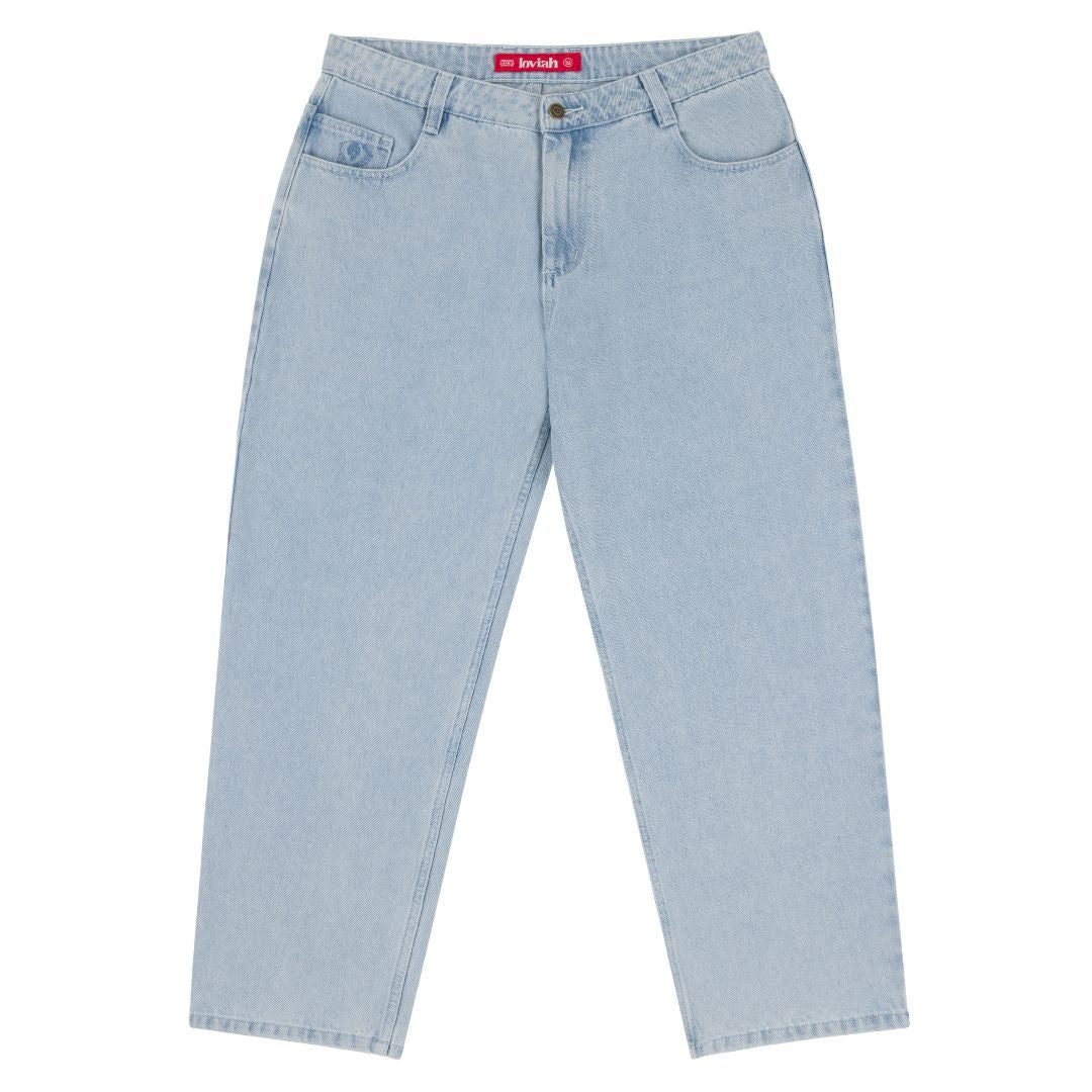 5 POCKET DENIM PANTS - MEDIUM INDIGO WASH