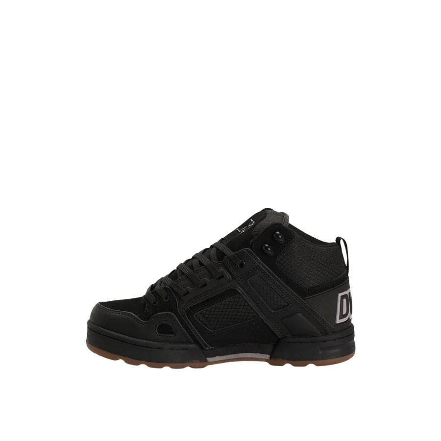 BLACK REFLECTIVE CHARCOAL LEATHER