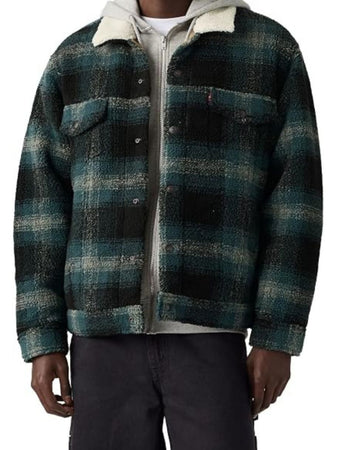 MERLE PLAID FROST GRAY
