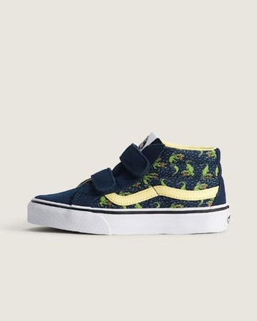 GLOW CROC NAVY/YELLOW