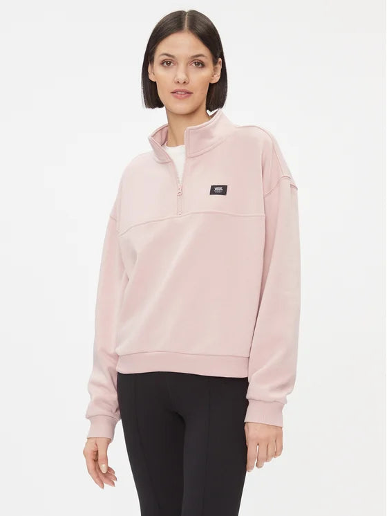 SWEATSHIRT LEIGHTON MOCK NECK FLEECE