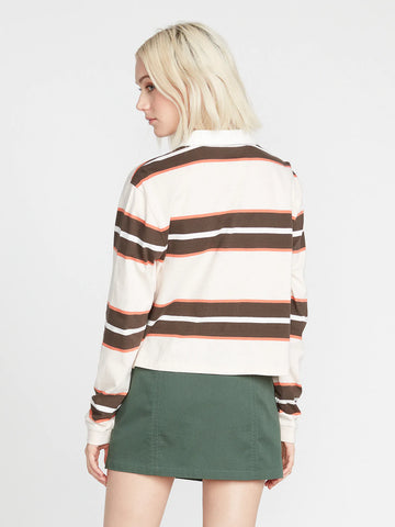 COCO HO LONG SLEEVE POLO