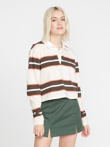 COCO HO LONG SLEEVE POLO