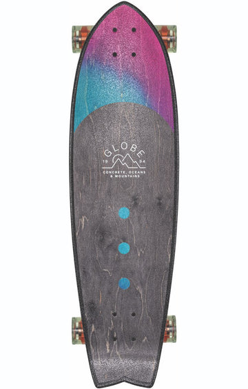 GLOBE CHROMANTIC WASHED AQUA COMPLETE CRUISER BOARD